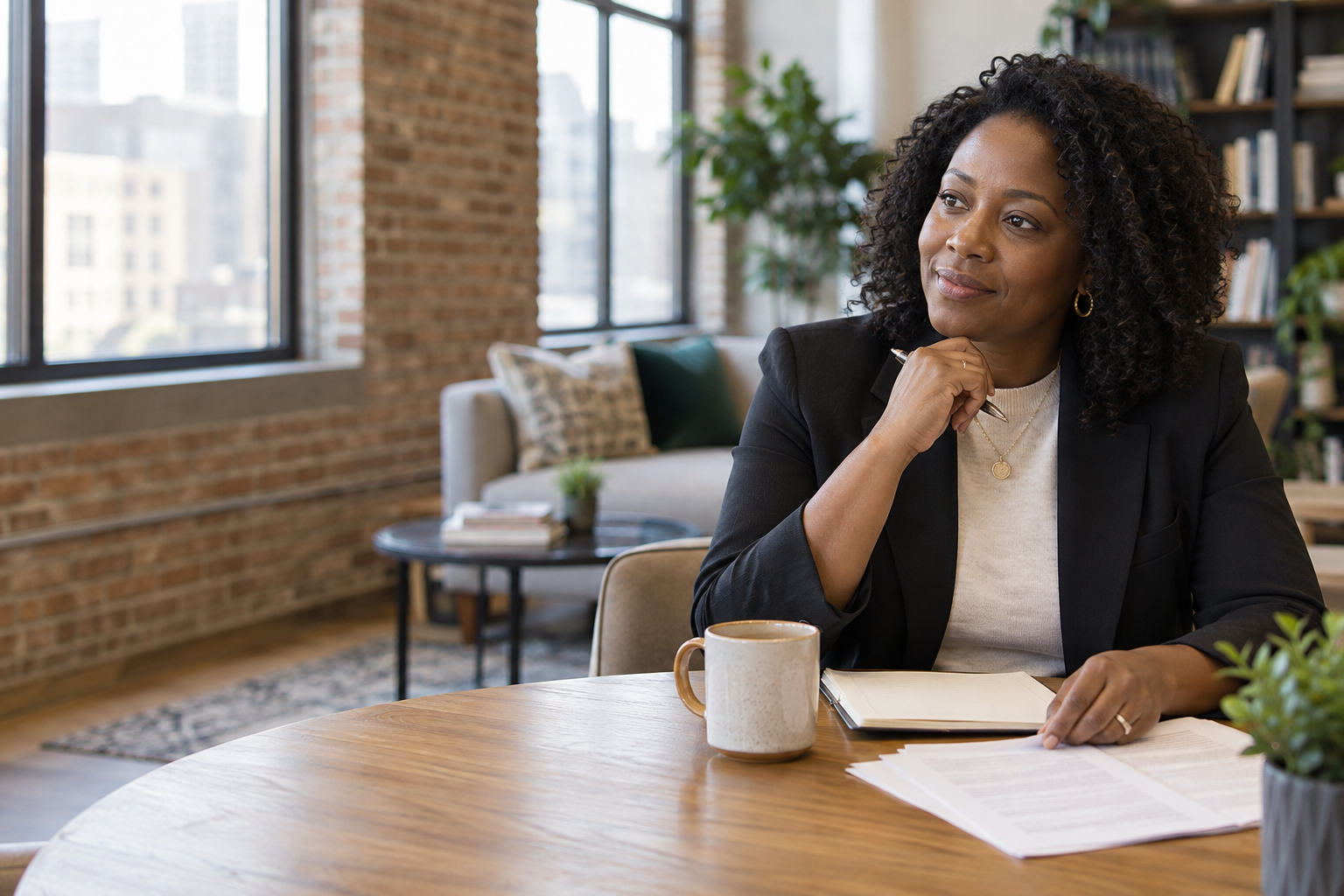 A founder prepares thoughtful questions for a customer case-study interview.
