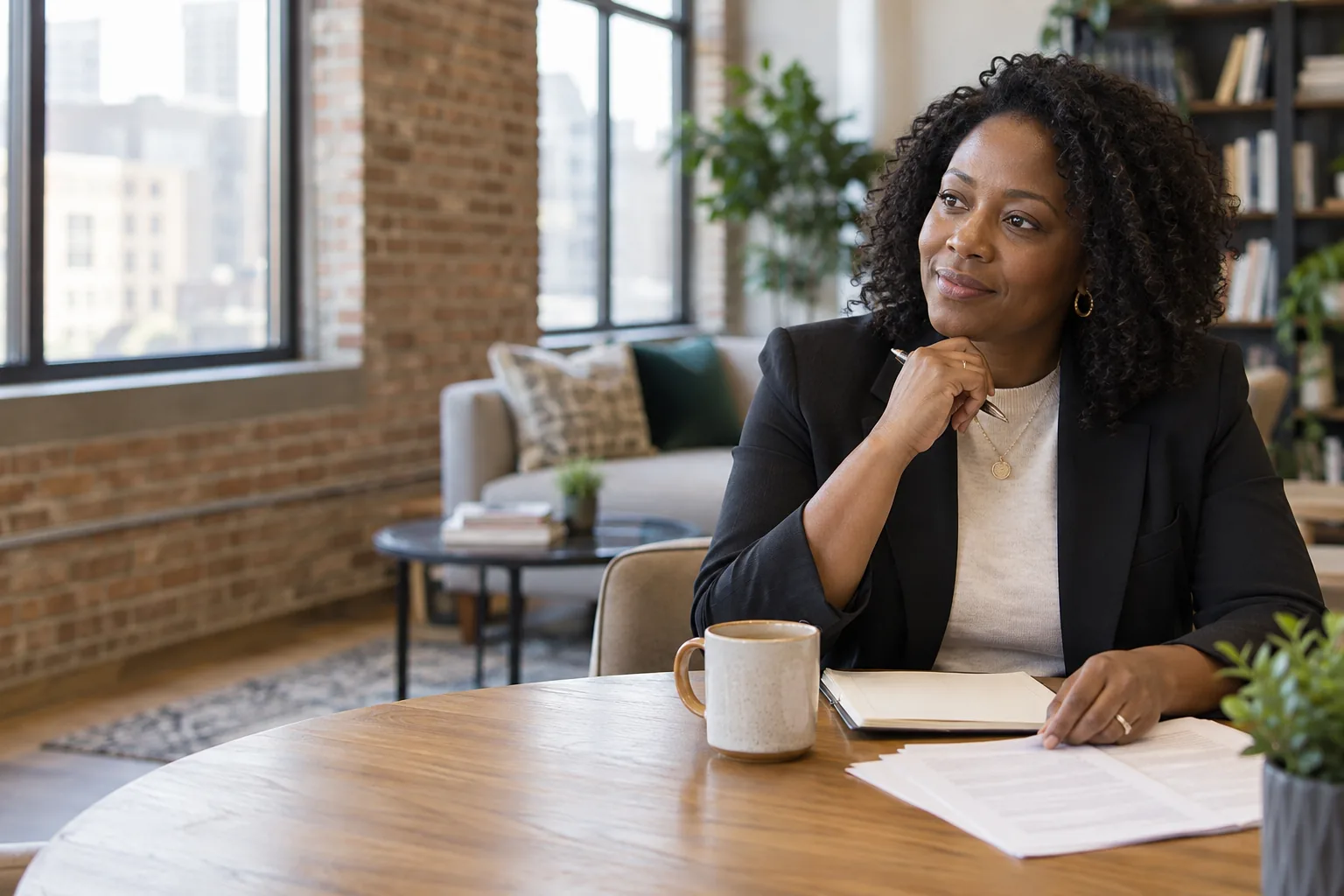 A founder prepares thoughtful questions for a customer case-study interview.