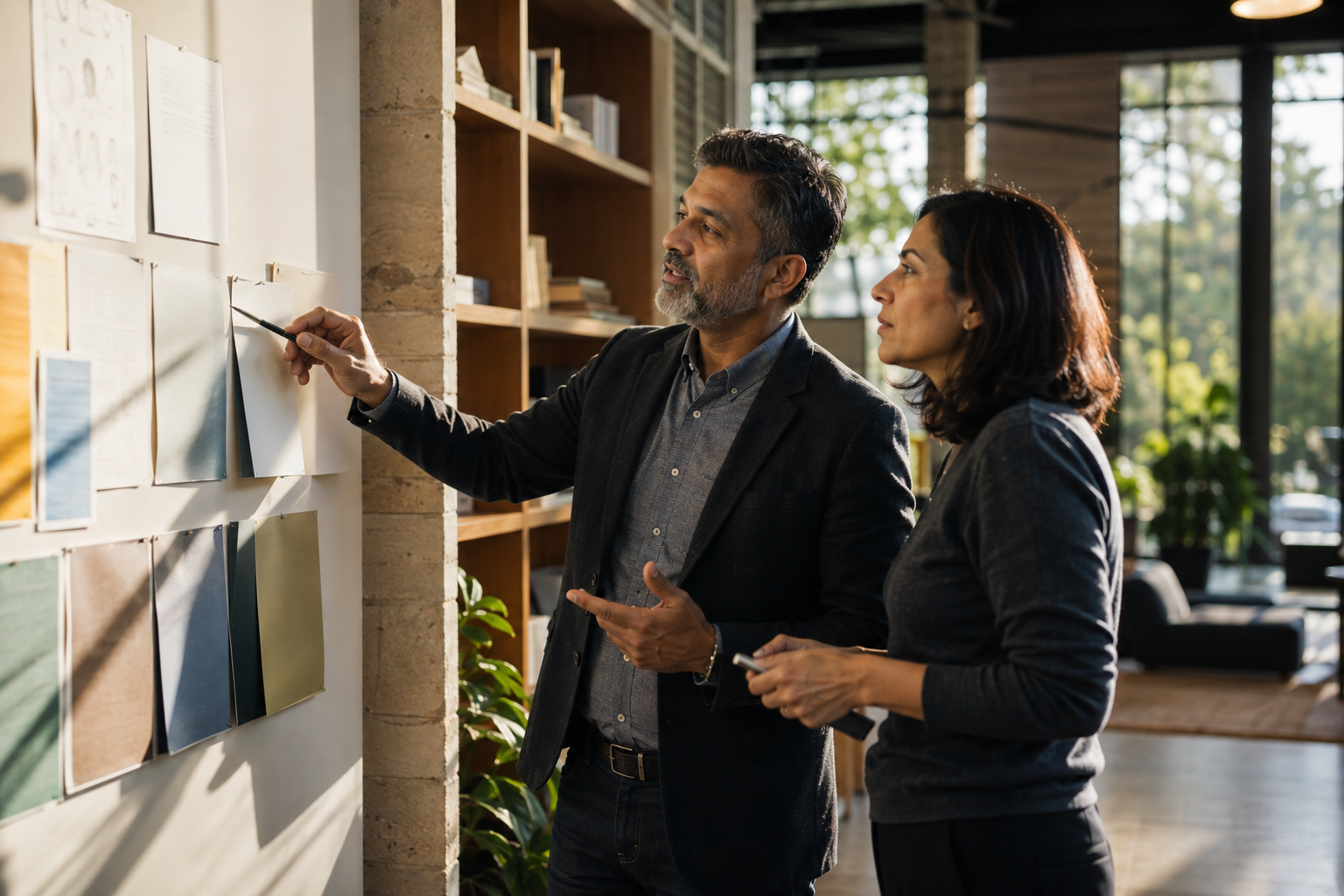 A founder and sales leader preparing an insight-led follow-up for an active account